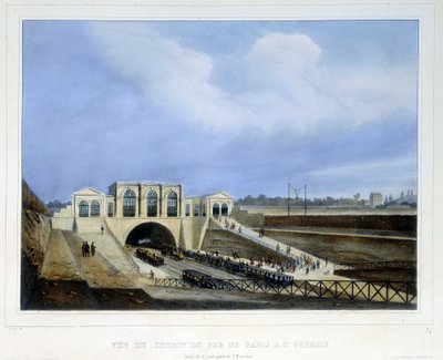 Chemin de fer de Paris à Saint Germain - Louis Jules Arnout
