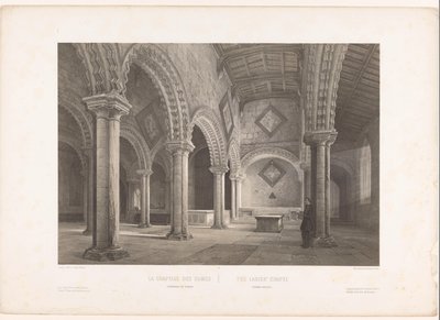 Intérieur de la chapelle des Dames dans la cathédrale de Durham - Louis Jules Arnout