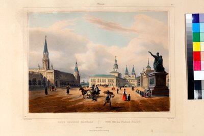 La place Rouge à Moscou - Louis Jules Arnout
