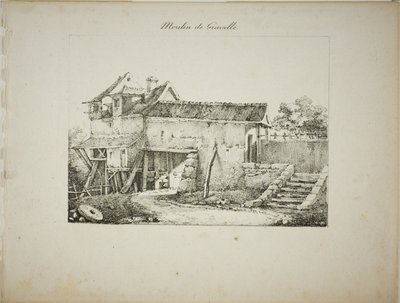 Moulin à Gravelle, II - Louis Jules Frederic Villeneuve