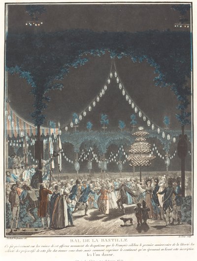 Bal de la Bastille - Louis Le Coeur and Jacques François Joseph Swebach Desfontaines