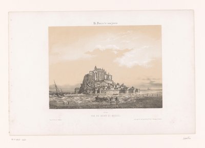 Vue du Mont-Saint-Michel - Louis Le Breton
