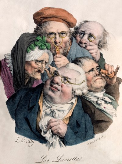 Lunettes - Louis Leopold (after) Boilly