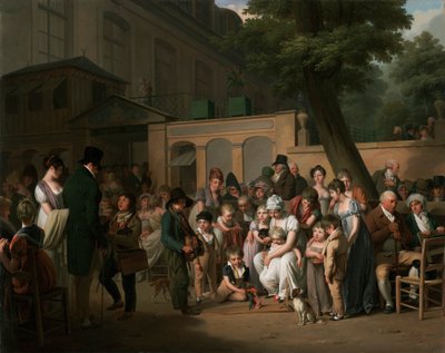 Entrée du Jardin Turc - Louis Leopold Boilly