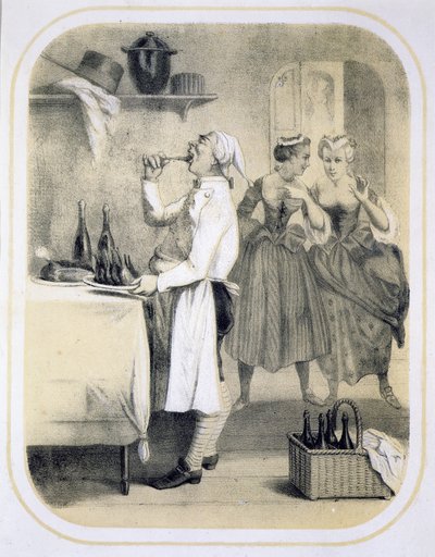 La Gourmandise dans la cuisine, d