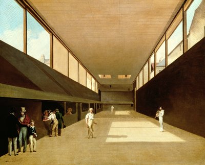 Intérieur du Jeu de Paume, Versailles - Louis Leopold Boilly