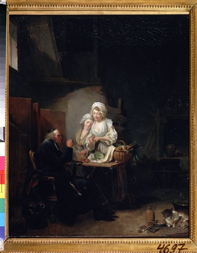 Le vieux vicaire - Louis Leopold Boilly