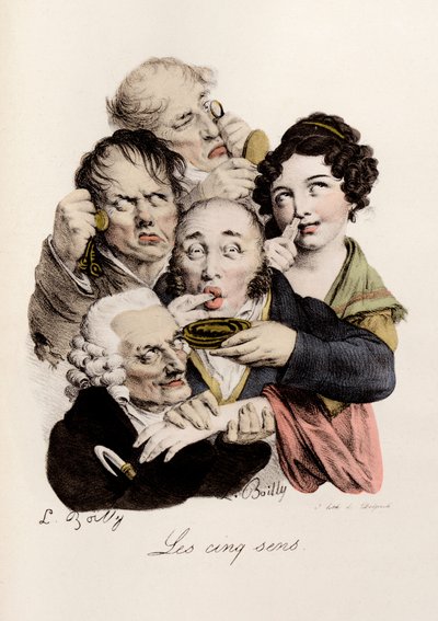 Les cinq sens - Louis Leopold Boilly