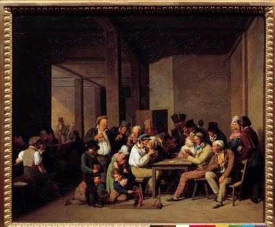 Joueurs dans un cabaret - Louis Leopold Boilly