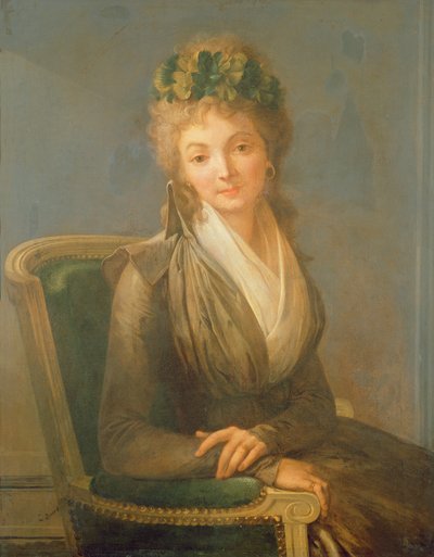Portrait présumé de Lucile Desmoulins (1771-94) 1794 - Louis Leopold Boilly