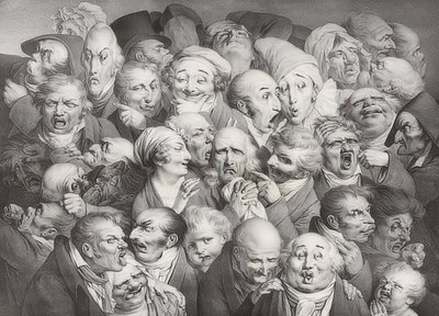Réunion de 35 têtes diverses - Louis Leopold Boilly