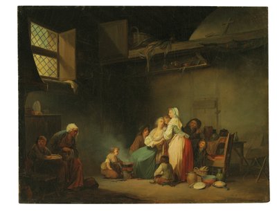 Soupe pour les chats - Louis Leopold Boilly