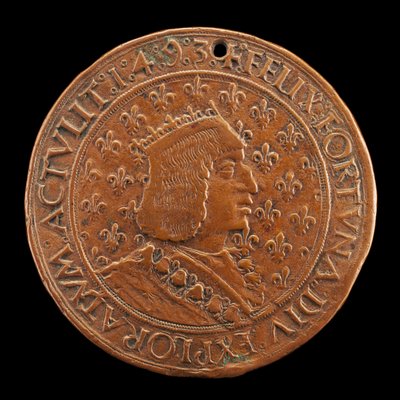 Charles VIII, 1470-1498, Roi de France 1483 [avers], 1493-1494 - Louis Lepère
