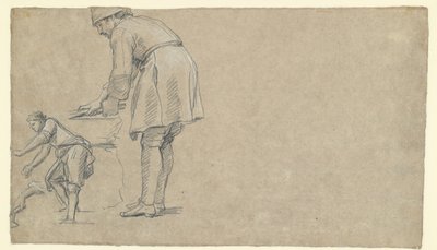 Études de figures (verso) - Louis Licherie de Beurie