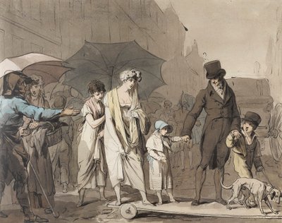 Louis-Léopold Boilly - Péage urbain - Louis Leopold Boilly