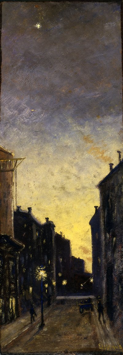 Cinquante-septième rue - Louis M. Eilshemius