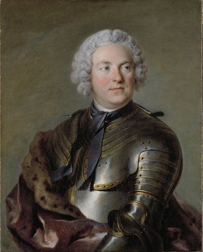 Charles Gustave de Tessin, aristocrate et homme politique suédois - Louis Tocqué