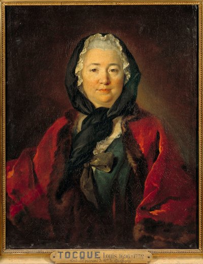 Portrait présumé de Madame de Graffigny - Louis Tocqué