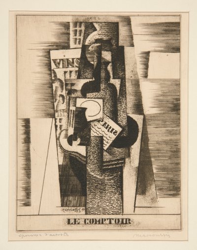 Le Comptoir - Louis Marcoussis