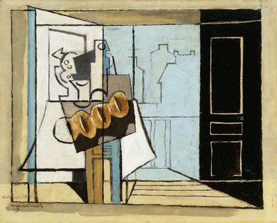 Lundi, la fenêtre ouverte - Louis Marcoussis