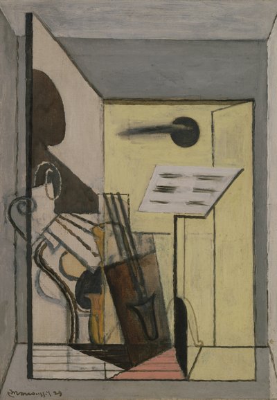 La feuille de score, 1929 - Louis Marcoussis