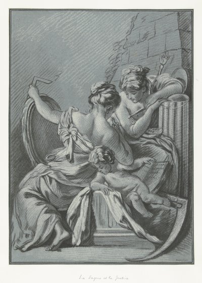 La Sagesse et la Justice - Louis Marin Bonnet