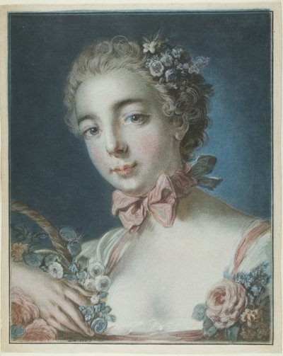 Tête de Flora - Louis Marin Bonnet