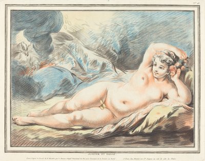 Jupiter et Danaé, 1774 - Louis Marin Bonnet