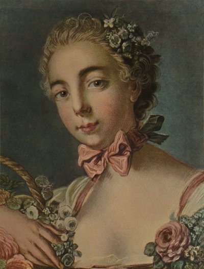 La Tête de Flore Madame Deshayes, 1769, 1913 - Louis Marin Bonnet