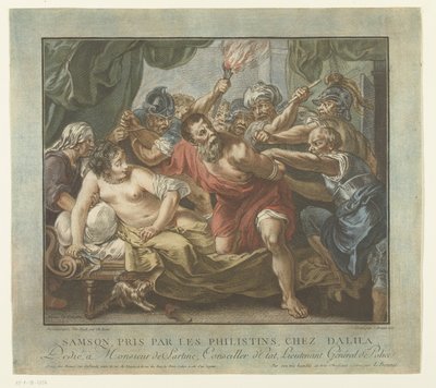 Samson et Dalila - Louis Marin Bonnet