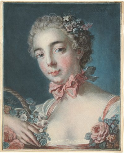 Tête de Flore, 1769 - Louis Marin Bonnet