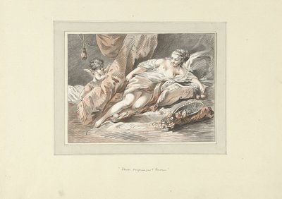 Vénus surprise par Cupidon - Louis Marin Bonnet