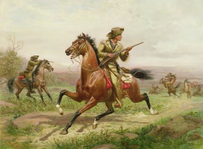 Buffalo Bill combattant les Indiens - Louis Maurer