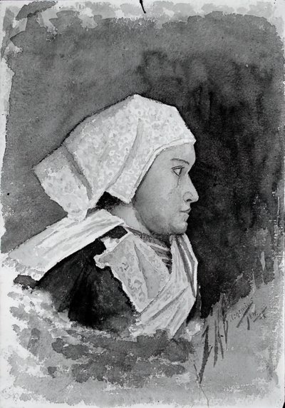 Paysanne bretonne - Louis Michel Eilshemius