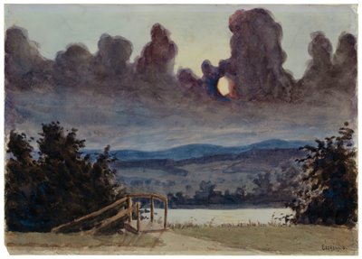 Nuages sombres, c. 1901 - Louis Michel Eilshemius
