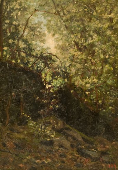 Nuit à travers la forêt - Louis Michel Eilshemius