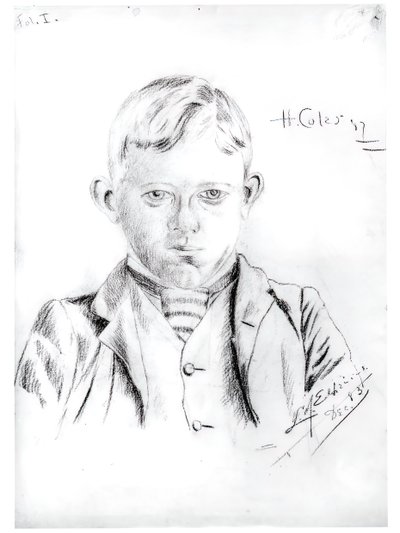 Portrait de Howard L. Coles, décembre 1883 - Louis Michel Eilshemius