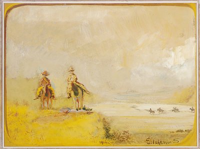 Éclaireurs à cheval - Louis Michel Eilshemius