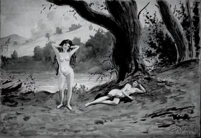 Deux nus, 1900 - Louis Michel Eilshemius