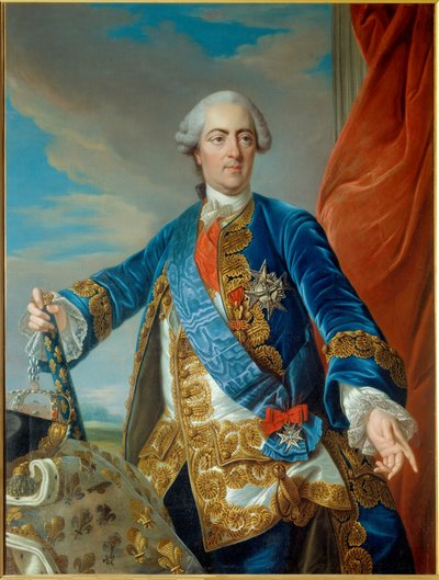 Portrait de Louis XV - Louis Michel van Loo