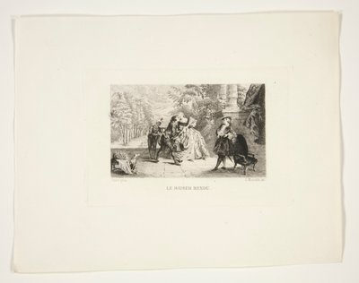 Le Baiser Rendu - Louis Monzies