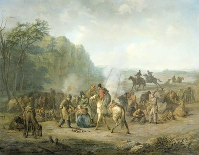 Bivouac des cosaques - Louis Moritz