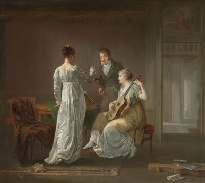 La Leçon de musique - Louis Moritz