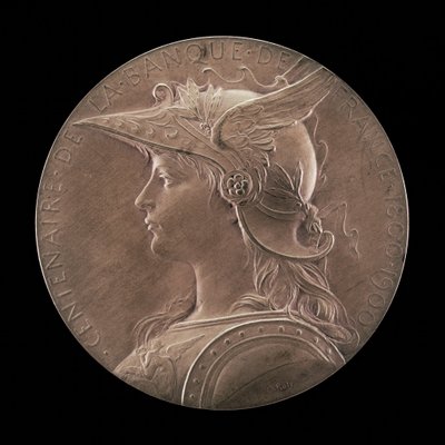 Centenaire de la Banque de France, 1800-1900 [avers], 1900 - Louis Oscar Roty
