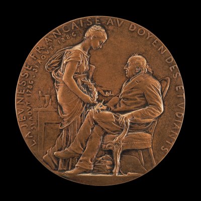 Michel-Eugène Chevreul, 1786-1889, chimiste, physicien et philosophe, 1886 - Louis Oscar Roty