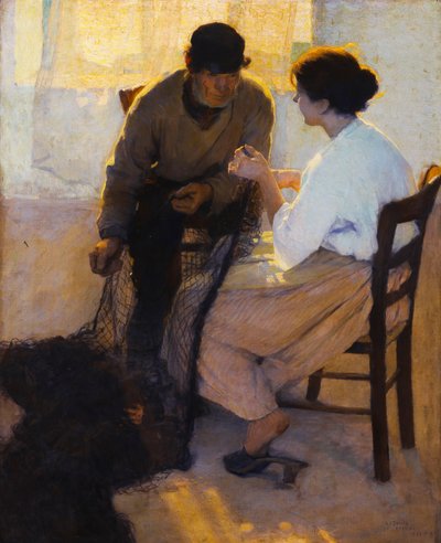 Réparation du Filet - Louis Paul Dessar