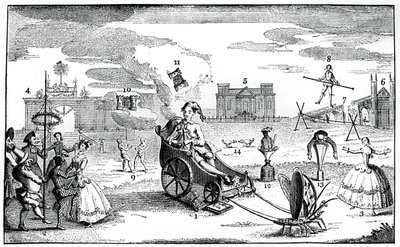 La Folie triomphante, 1749 - Louis Philippe Boitard