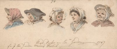 Coiffures à Covent Garden - Louis Philippe Boitard
