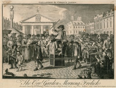 La farce matinale de Covent Garden - Louis Philippe Boitard