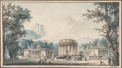Projet pour un décor de fête, n.d. - Louis Pierre Baltard